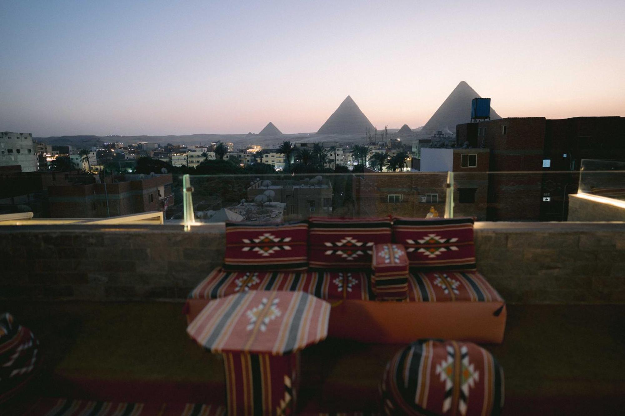 Tuya Pyramids Inn Kafret el-Gabal 外观 照片
