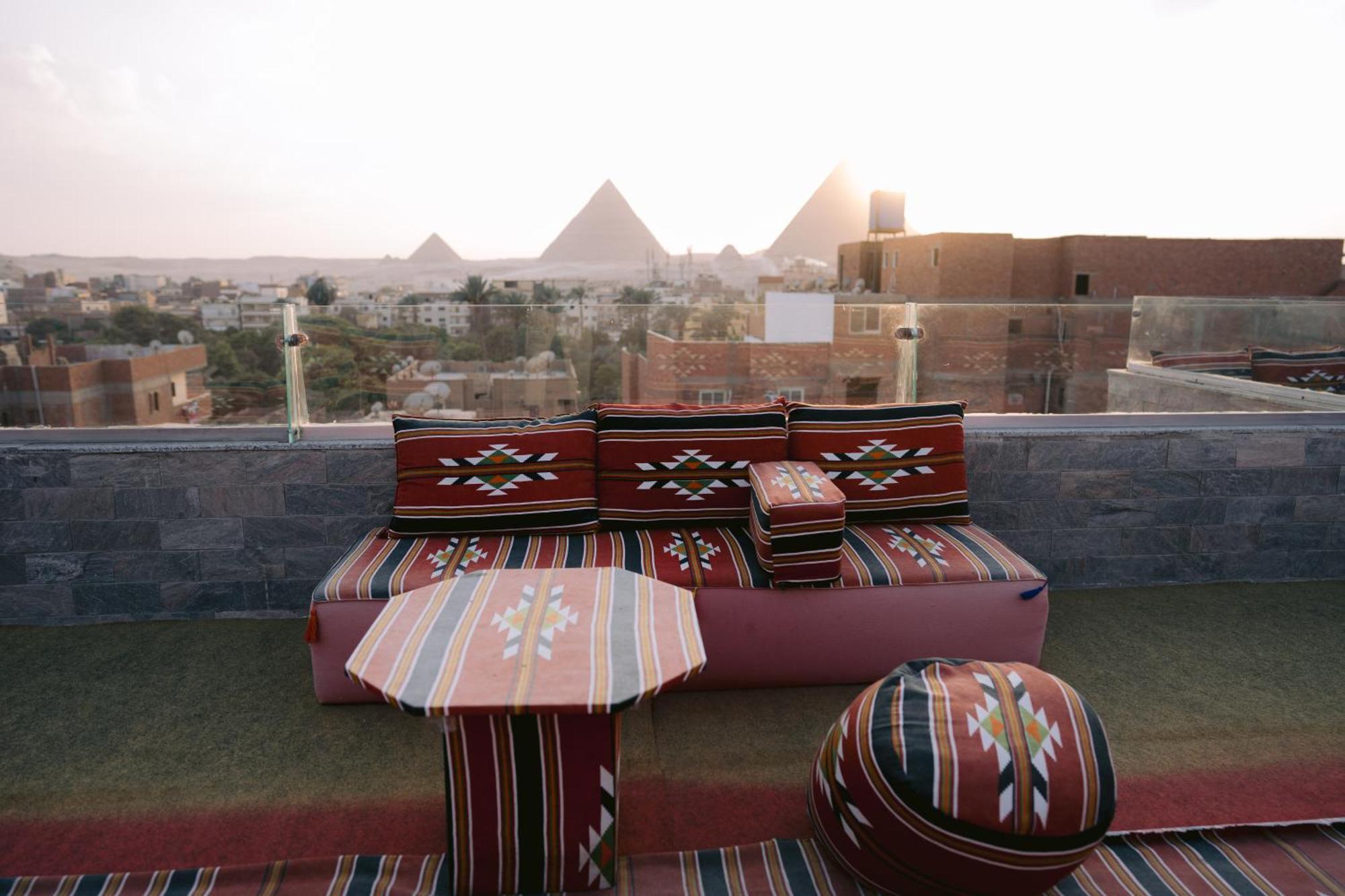 Tuya Pyramids Inn Kafret el-Gabal 外观 照片