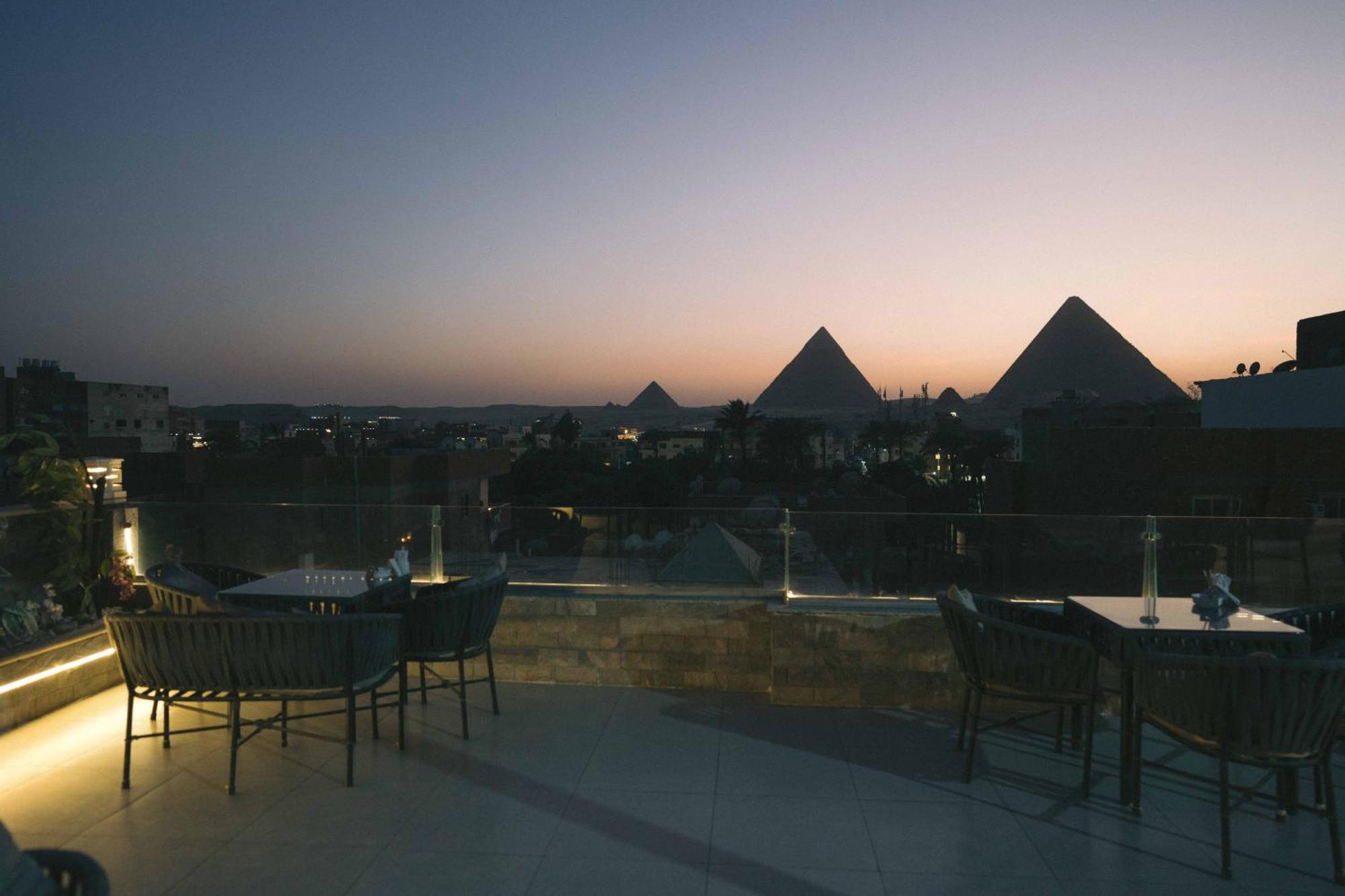 Tuya Pyramids Inn Kafret el-Gabal 外观 照片
