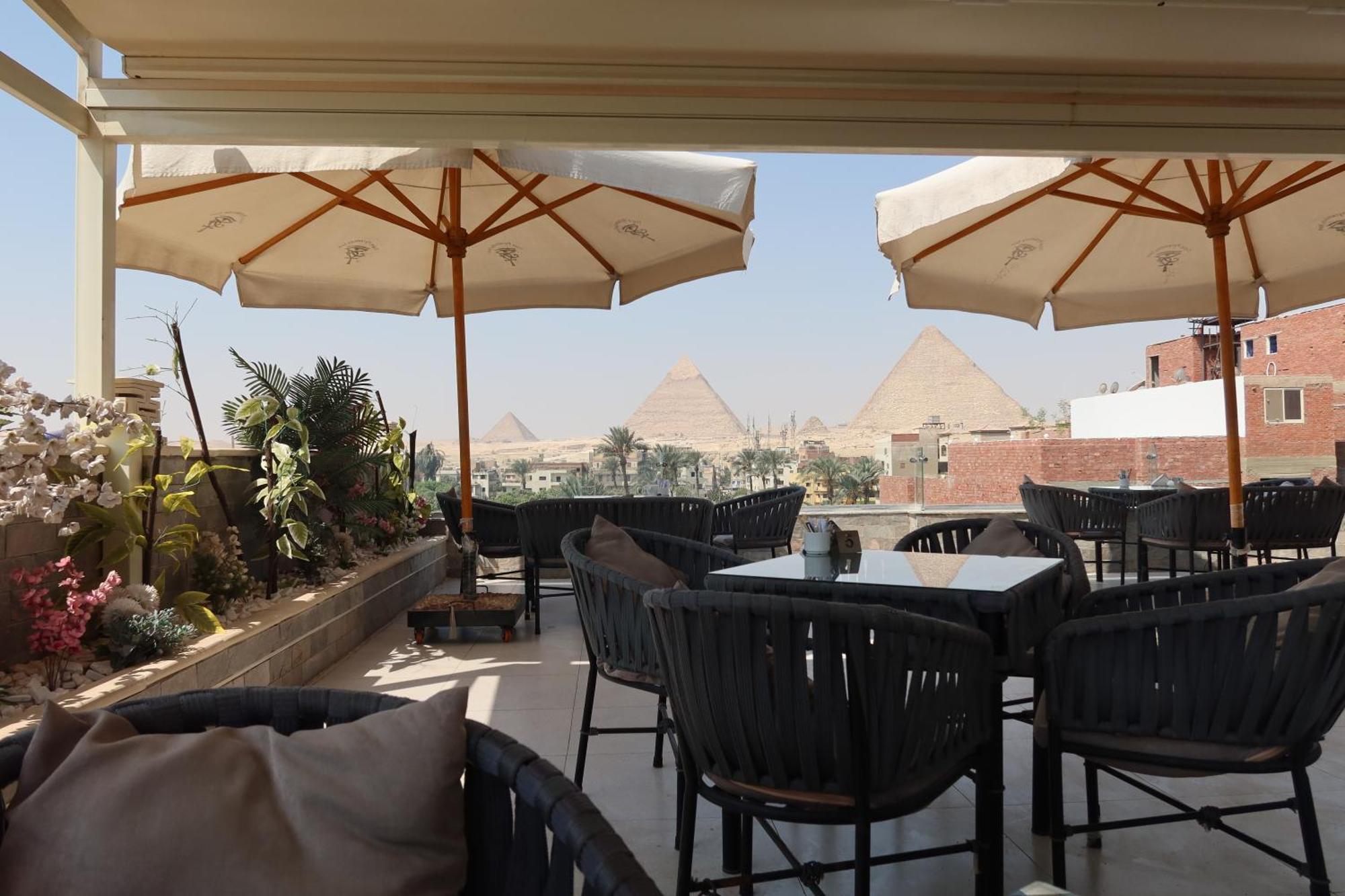 Tuya Pyramids Inn Kafret el-Gabal 外观 照片